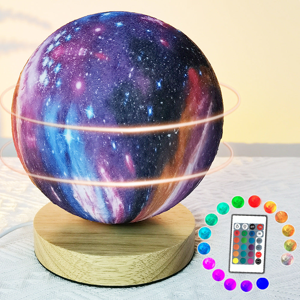 Moon Lamp Intelligent Voice Rotating Suspended