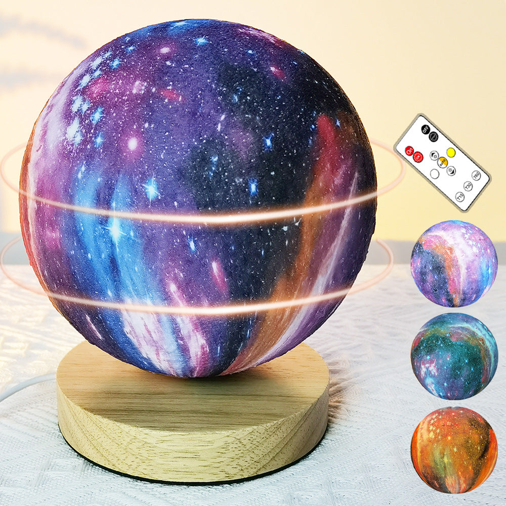 Moon Lamp Intelligent Voice Rotating Suspended