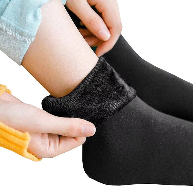 Calcetines térmicos de terciopelo