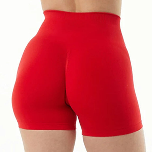 Pantalones cortos deportivos con fruncido a tope