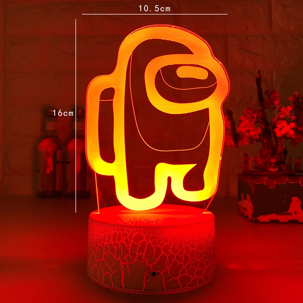 Among us Game Lamp