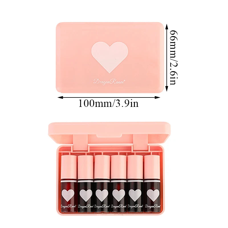 Lip Tint Stain Mini Liquid Lipstick, Korean Lip Gloss