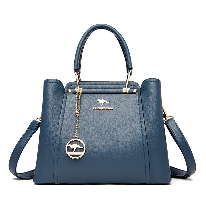 Bolso de mano de cuero australiano