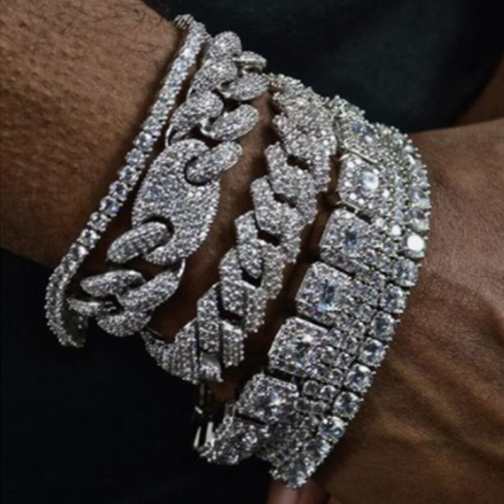 Bling Bracelets - Crystal Pig Nose