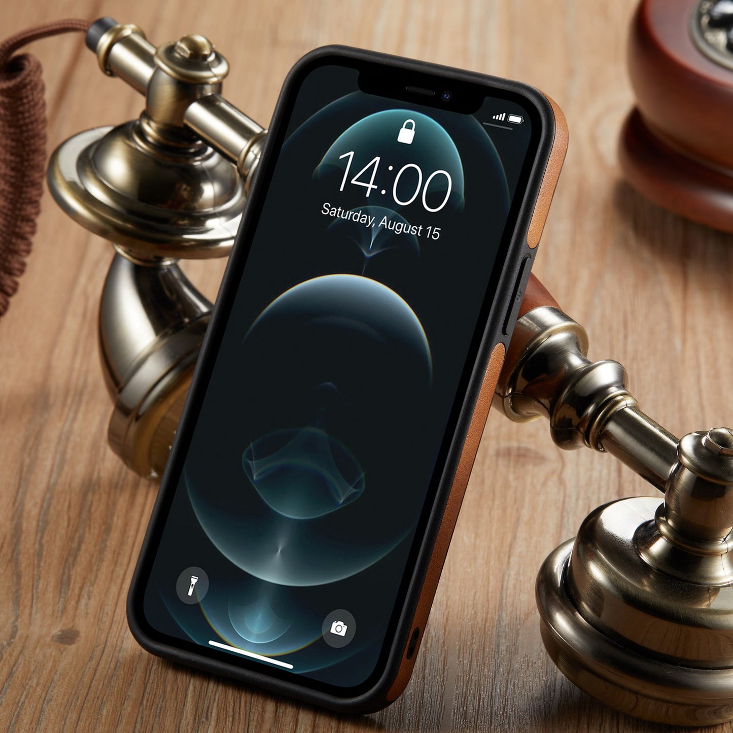 Luxury Leather Phone Case For iPhone 13