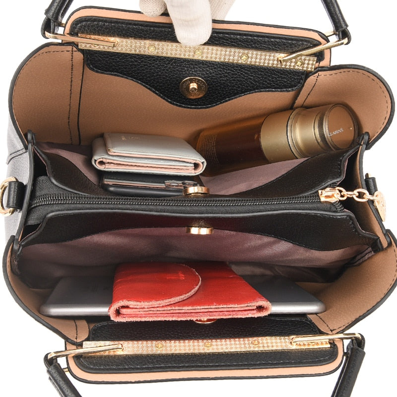 Bolso de mano de cuero australiano