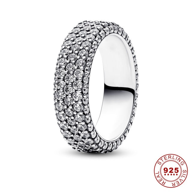 Sparkling Moon And Sun Rings - Celestial Blue