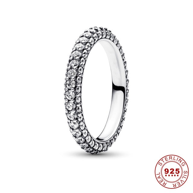 Sparkling Moon And Sun Rings - Celestial Blue