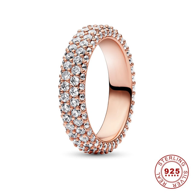 Sparkling Moon And Sun Rings - Celestial Blue