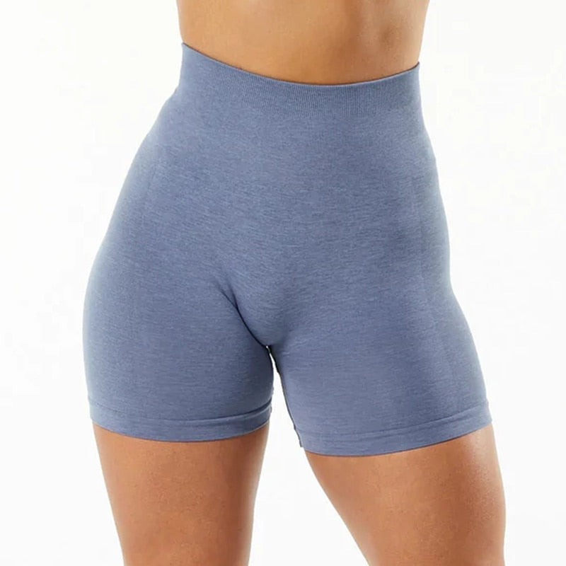 Pantalones cortos deportivos con fruncido a tope