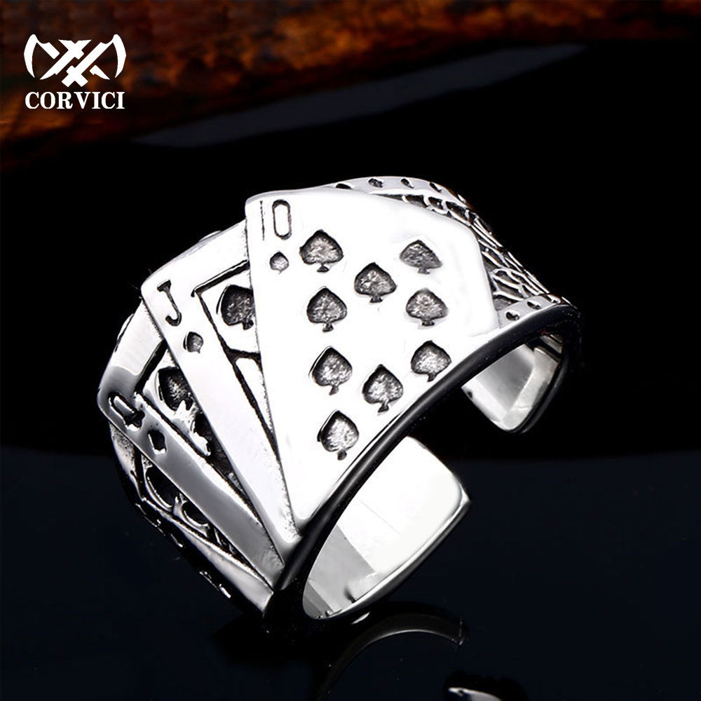 Poker Lover's Men's Ring