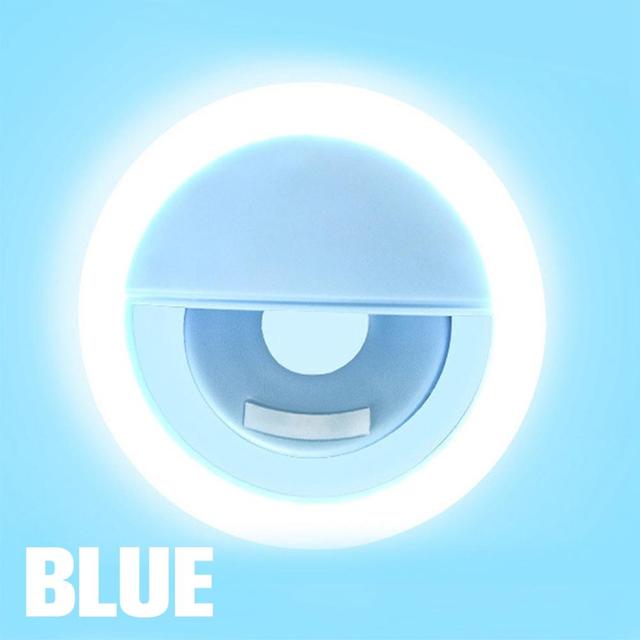 Anillo de luz LED para selfies
