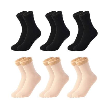 Velvet Snow Socks - 6pair