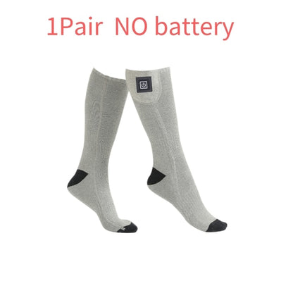 Breathable Heated Ski Socks