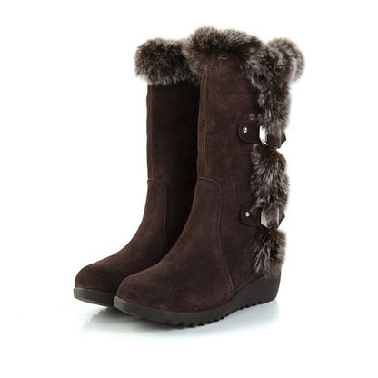 Winter Mid-Calf Snow Boots