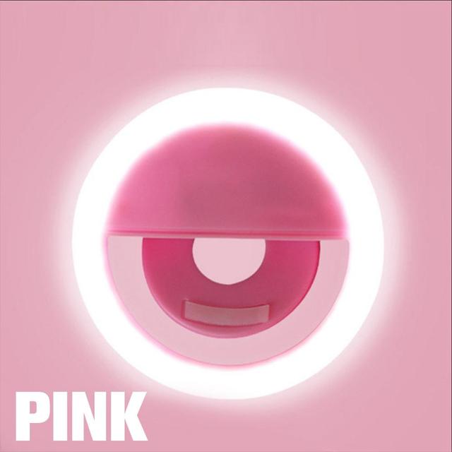 Anillo de luz LED para selfies