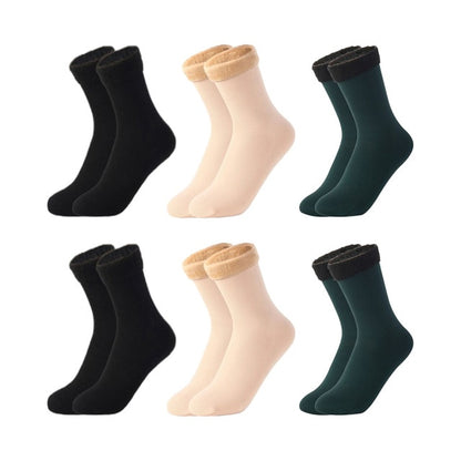 Velvet Snow Socks - 6pair