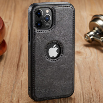 Funda de teléfono de cuero PU de lujo para iPhone 13 Pro 11 12 Pro Max XR XS Max X 7 Plus 13 Pro Max funda trasera suave delgada de cuero 
