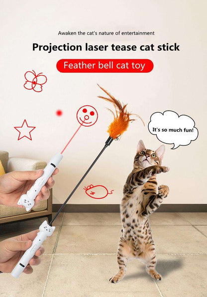 USB Charging Laser Teasing Cat Toys