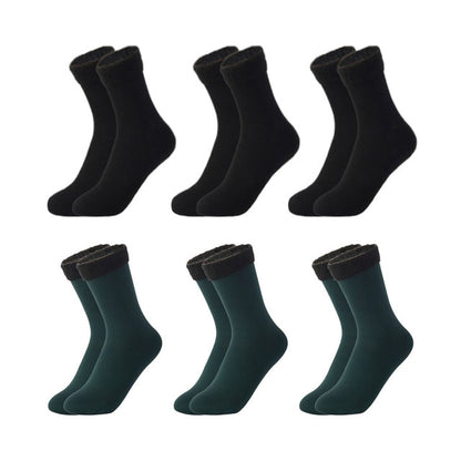 Velvet Snow Socks - 6pair