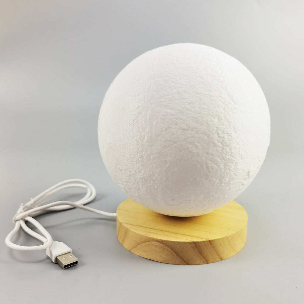 Moon Lamp Intelligent Voice Rotating Suspended