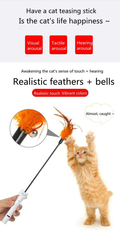 USB Charging Laser Teasing Cat Toys