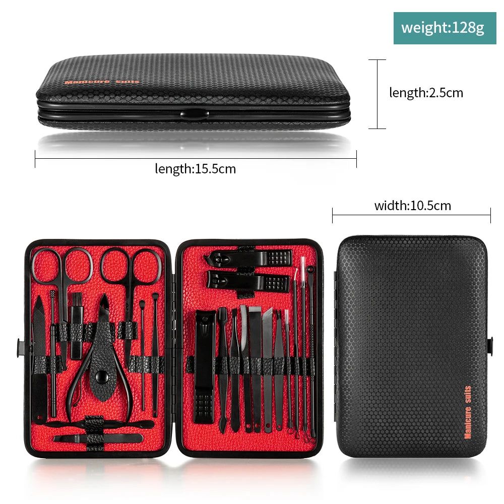 Professional Manicure Set Stainless Steel