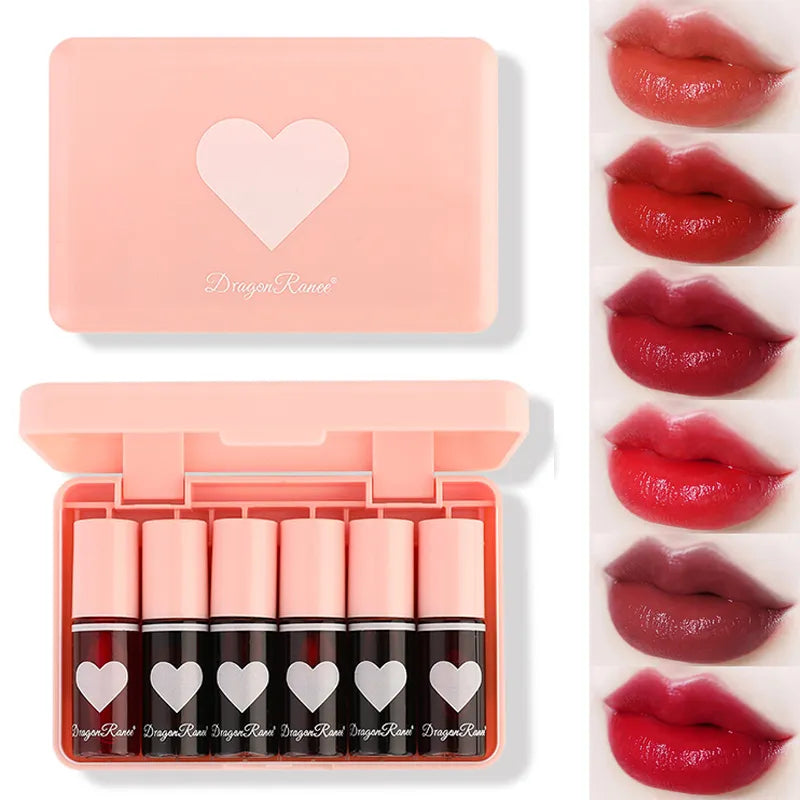 Lip Tint Stain Mini Liquid Lipstick, Korean Lip Gloss
