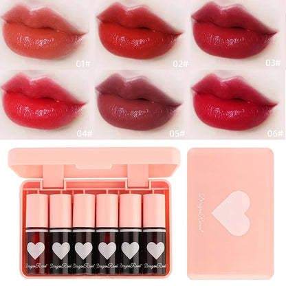 Lip Tint Stain Mini Liquid Lipstick, Korean Lip Gloss