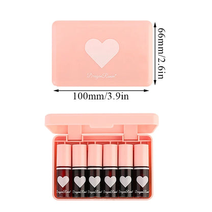 Lip Tint Stain Mini Liquid Lipstick, Korean Lip Gloss