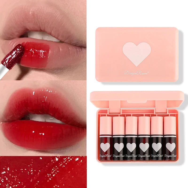 Lip Tint Stain Mini Liquid Lipstick, Korean Lip Gloss