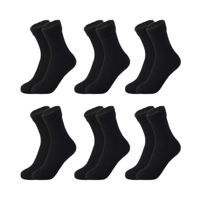 Velvet Snow Socks - 6pair