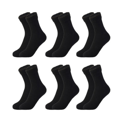 Velvet Snow Socks - 6pair