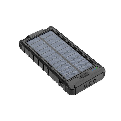 Solar Charger, 20000mAh Portable Outdoor Waterproof Solar Power Bank