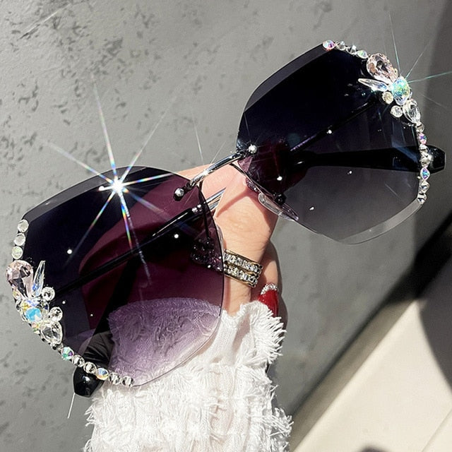 Unisex Designer Gradient Sunglasses by Monique