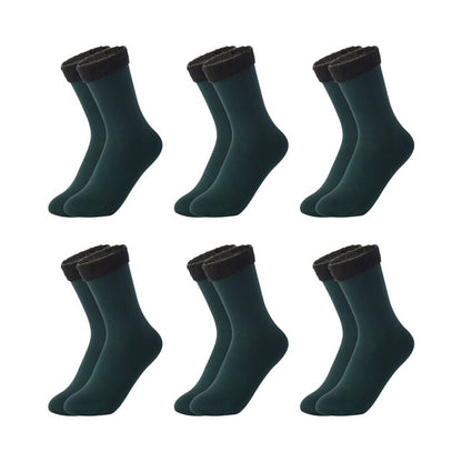 Velvet Snow Socks - 6pair