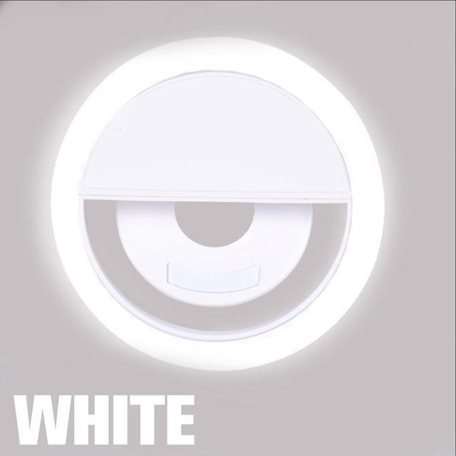Anillo de luz LED para selfies