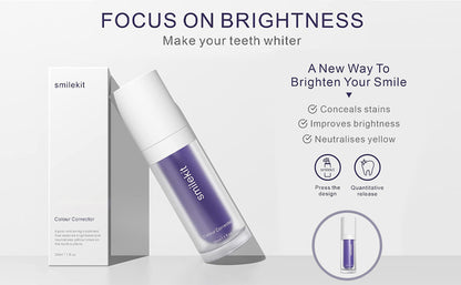 Smile kit Purple Toothpaste for Teeth Whitening