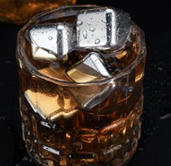 Whiskey Stones -Stainless Steel Ice Cubes