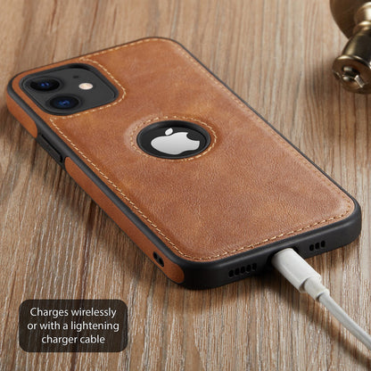 Funda de teléfono de cuero PU de lujo para iPhone 13 Pro 11 12 Pro Max XR XS Max X 7 Plus 13 Pro Max funda trasera suave delgada de cuero 
