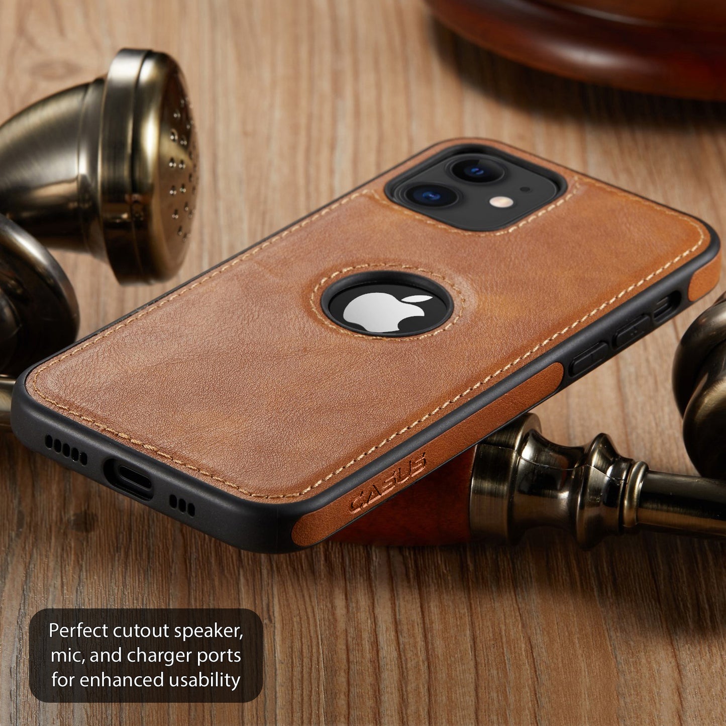 Luxury Leather Phone Case For iPhone 13