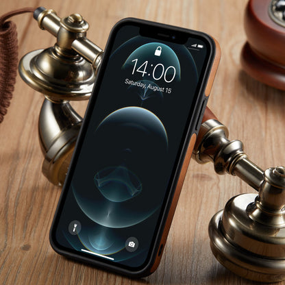 Funda de teléfono de cuero PU de lujo para iPhone 13 Pro 11 12 Pro Max XR XS Max X 7 Plus 13 Pro Max funda trasera suave delgada de cuero 