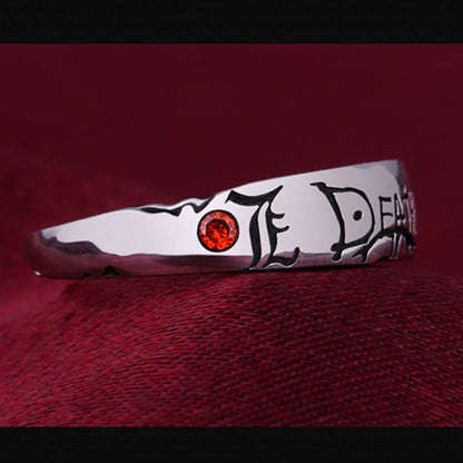 Anillo de anime Death Note