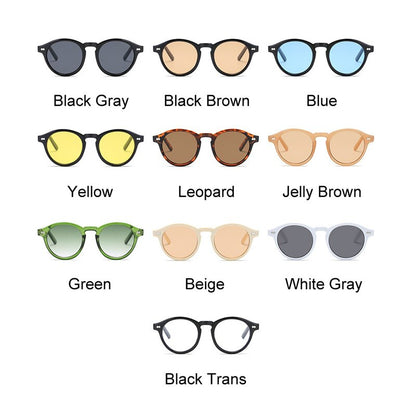 Retro Round Designer Sunglasses