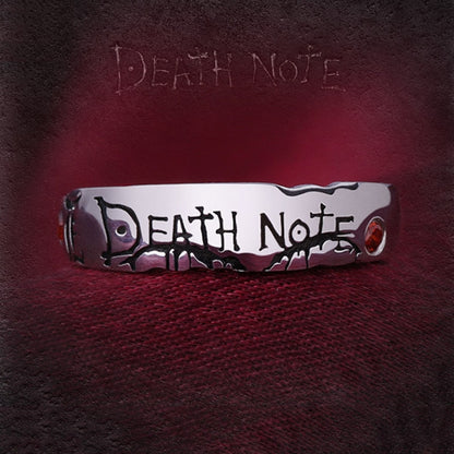 Anillo de anime Death Note