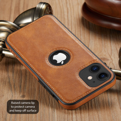 Funda de teléfono de cuero PU de lujo para iPhone 13 Pro 11 12 Pro Max XR XS Max X 7 Plus 13 Pro Max funda trasera suave delgada de cuero 