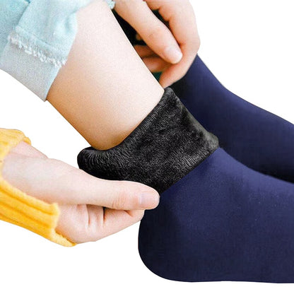 Velvet Thermal Socks - 1pair