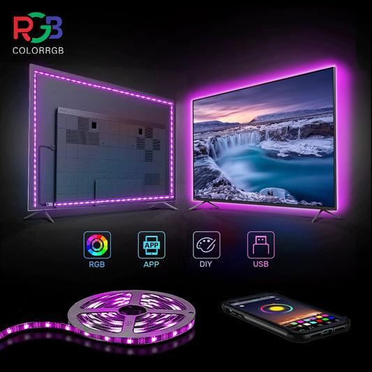 Bluetooth USB LED Strip Light